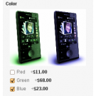 Custom Option Color With images
