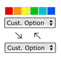 Dependent Custom Options (gallery)